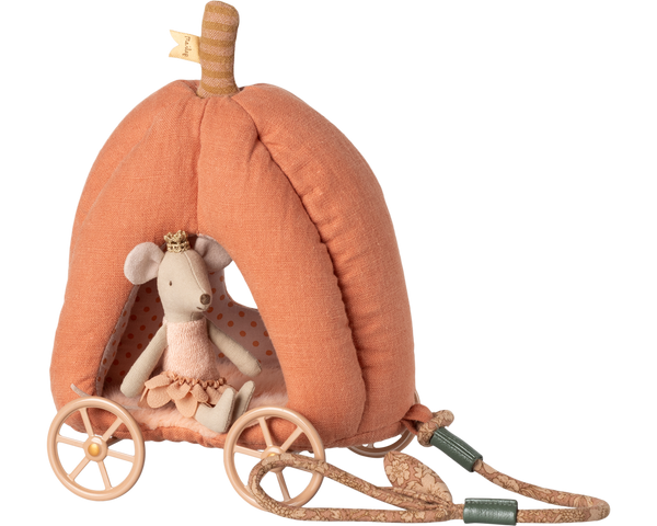 Pumpkin carriage, Mouse by Maileg main image 1