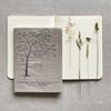 Large Linen Notebook - Memories are the loveliest...