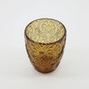Set of Four Water Tumblers - Amber
