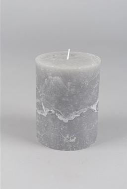 Rustic Pillar Candles - Mouse Grey, Taupe, White Asparagus or Anthracite - Greige - Home & Garden - Chiswick, London W4 