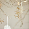 Hanging Brass Christmas Tree Decoration