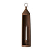 Tall Rust Finish Lantern for Dinner Candle