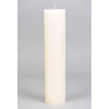 9x40cm pillar candle white asparagus
