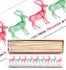 Extra Long Matches in Long Letterpress Printed Luxury Matchbox Rudolph