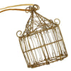 Brass Wire Birdcage Hanging Decoration