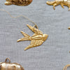 Mini Gold Swallow Ornament or Tag
