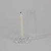 Clear Glass Cylinder Candle Holder Stand