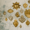 Mini Ardent Heart - Antique Silver - Boncoeurs
