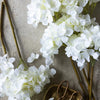 Faux White Hydrangea