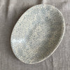 Wonki Ware Large Pebble Oval Platter - Duck Egg Lace