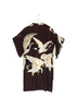 Stork Burgundy Midi Kimono - One Hundred Stars