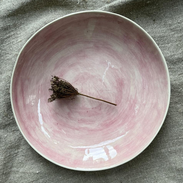 Wonki Ware Medium Spaghetti Bowl - Pink Wash