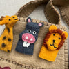 Handmade Puppet Bag - Wild Animals B - Fairtrade