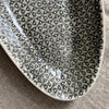 Wonki Ware Bamboo Platter - Medium - Charcoal Lace A