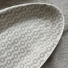 Wonki Ware Bamboo Platter - Medium - Warm Grey Lace A