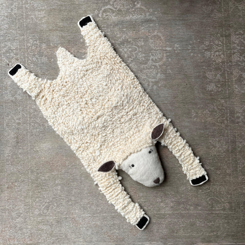 Sheila Sheep Rug - Wool and Felt