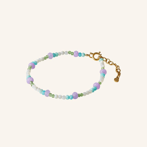 Sea Colour Bracelet - Gold - Pernille Corydon