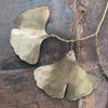 Antique Silver Ginkgo Hanging Decoration - Walther & Co, Denmark