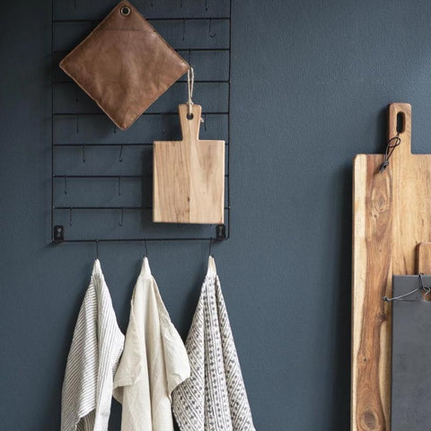 Wall Hanging Rack with 40 Small Hooks - Greige - Home & Garden - Chiswick, London W4