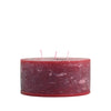 Dark Red Multiwick Candle