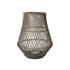 Dove Grey Bamboo Lantern - Anita - Broste Copenhagen - Two Sizes - Greige - Home & Garden - Chiswick, London W4 