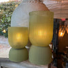 Use Anywhere Lamp - Boston - Frosted Olive Green - Small