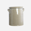 Ceramic Flowerpot or Utensil Pot - Sand - Three Sizes