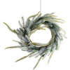 Frosted Faux Fir Wreath - 55cm