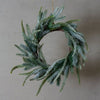 Frosted Faux Fir Candle Ring - Greige - Home & Garden - Chiswick, London W4 