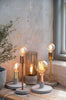 Hugo Raw Copper Lamp Stand - Two Sizes - Watt & Veke - Greige - Home & Garden - Chiswick, London W4 