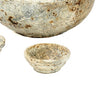 Burned Terracotta Bowls - Antique Cream Finish