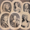 Disposable Cotton Paper Placemats - Portraits