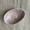 Wonki Ware Oval Bowl - Extra Small - Aubergine Lace