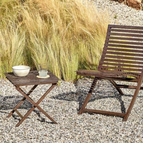 Heavy Strong Iron Outdoor Side Table