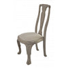 High Back Upholstered Dining Chair - Greige - Home & Garden - Chiswick, London W4 