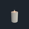 Faux LED Pillar Candles - Greige - Home & Garden - Chiswick, London W4 
