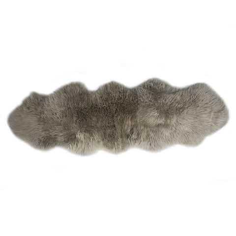 Double Long Haired Sheepskin Rug Vole