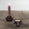 Glass Hybrid Tealight or Dinner Candle Holder - Small