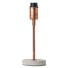 Hugo Raw Copper Lamp Stand - Two Sizes - Watt & Veke - Greige - Home & Garden - Chiswick, London W4 
