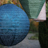 Solar Lantern - Globe - Blue