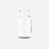 Simple Bottle Neck Clear Glass Vase - Two Sizes