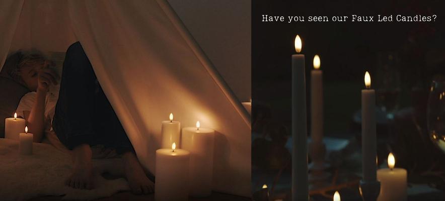 LED Faux Candles by Uyuni