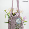 Classic French String Market Bag - Regular Size - Long Handles