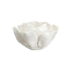 Porcelain Flower Tealight Holder - Pure White