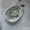 Wonki Ware Sushi or Tapas Dish - Charcoal Lace