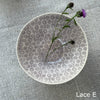 Wonki Ware Pasta Bowl Aubergine Lace