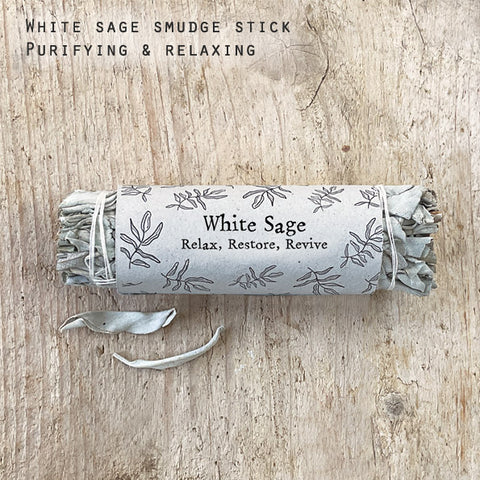 Natural White Sage Smudge Stick