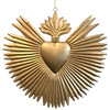 Gold Sunray Sacred Heart