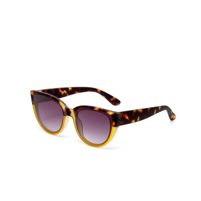 Okkia Sunglasses - Silvia - Havana Yellow - Black Gradient Lens