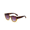 Okkia Sunglasses - Silvia - Havana Yellow - Black Gradient Lens
